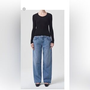 Agolde NWT Fusion Baggy mid rise Jeans